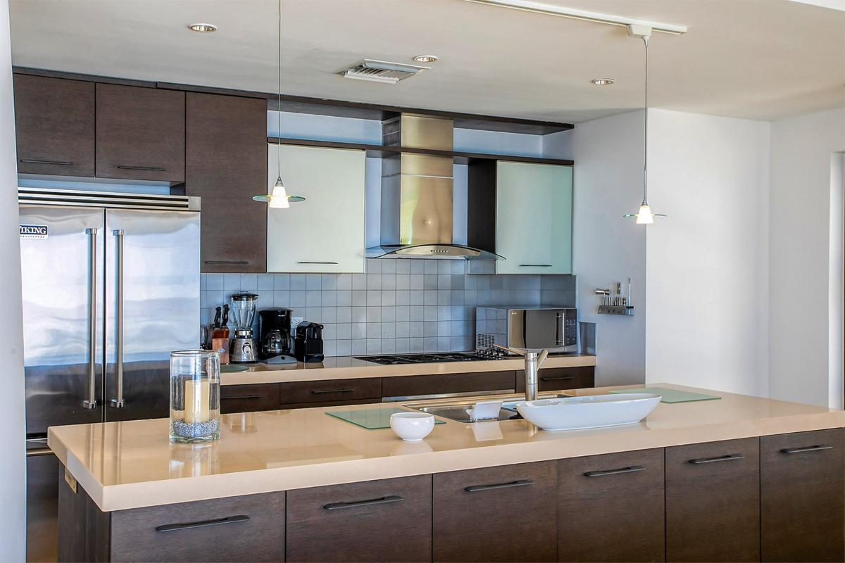 Luxury Villa rental St Martin - The kitchen